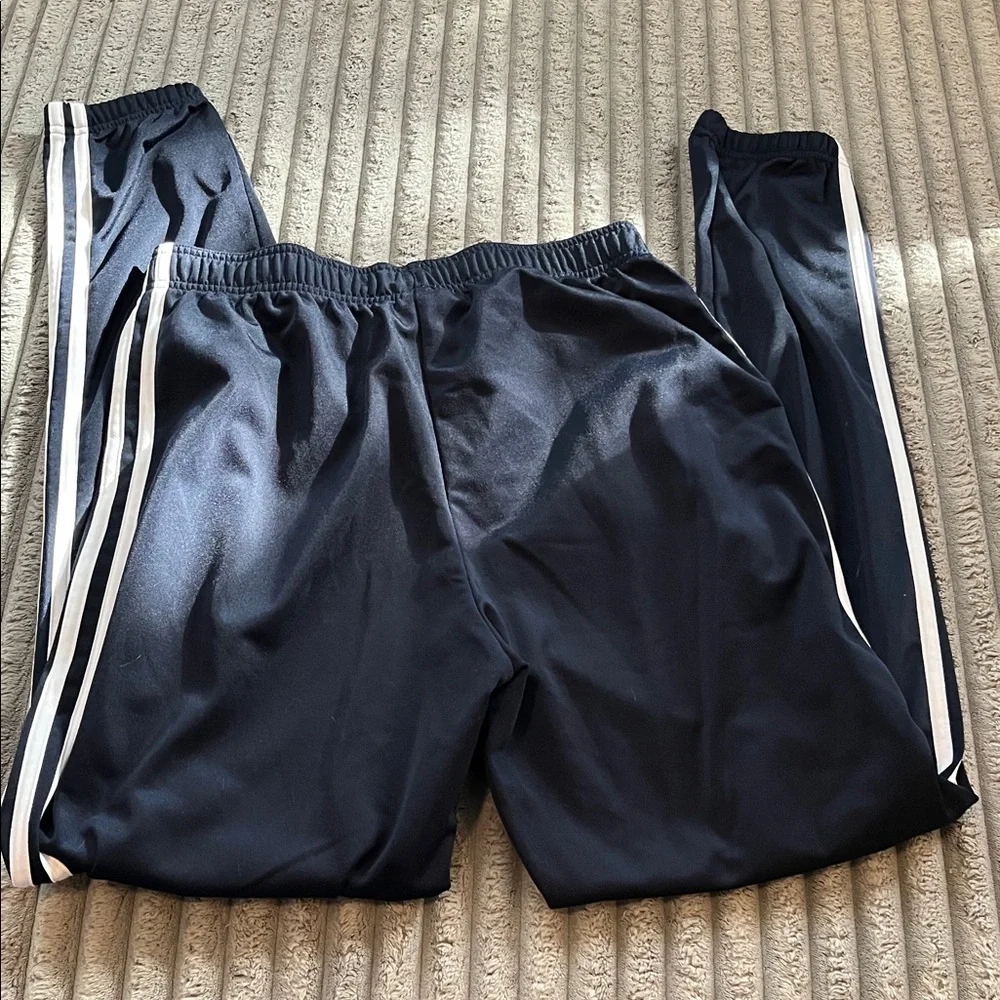 Adidas Men’s Navy Blue Track Pants - Picture 2 of 3